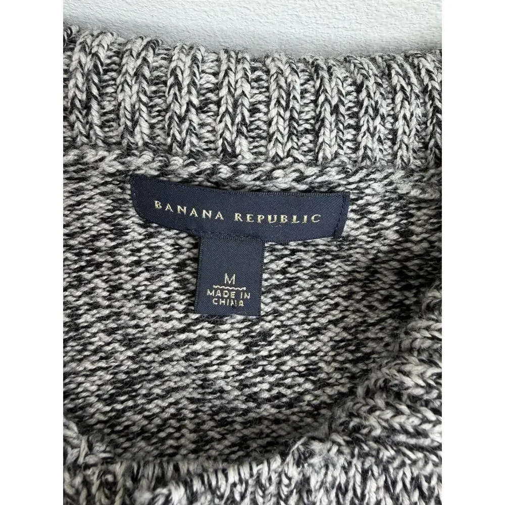 Banana Republic Cardigan 100% Extra Fine Merino Wool Mens XL Academia Old Money